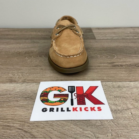 Sperry Top-Sider Boy's A/O Sahara Leather Uniform  Boat Shoes YB27284 NEW - Picture 4 of 5